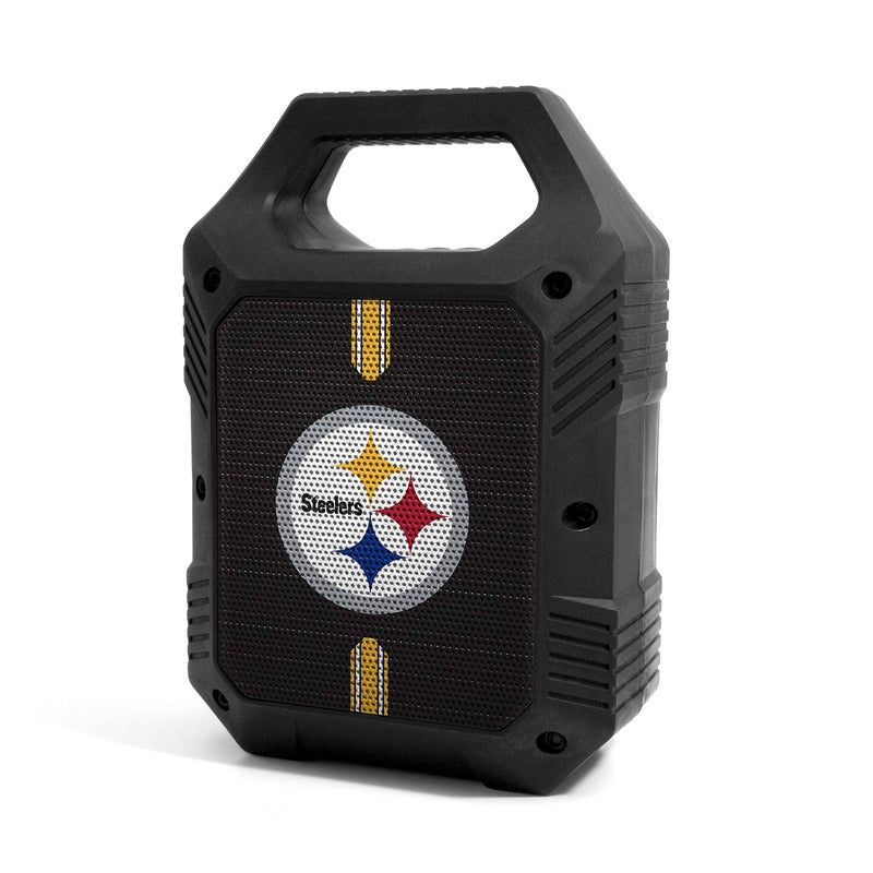 SOAR NFL ShockBox XL LED Wireless Bluetooth Speaker, Pittsburgh Steelers - Image 1